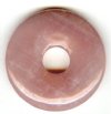 1 30mm Rose Quartz Donut